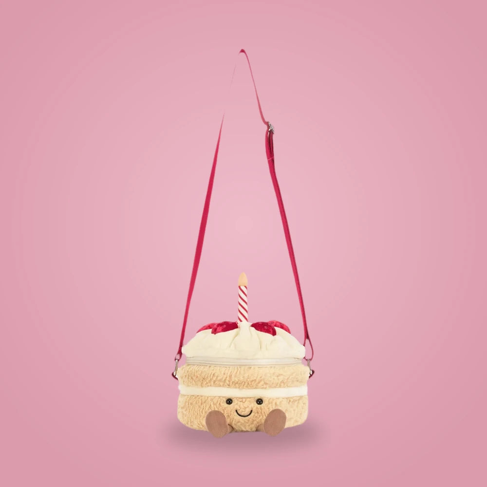 Amuseables Birthday Cake Bag – soft plush toy, view 4