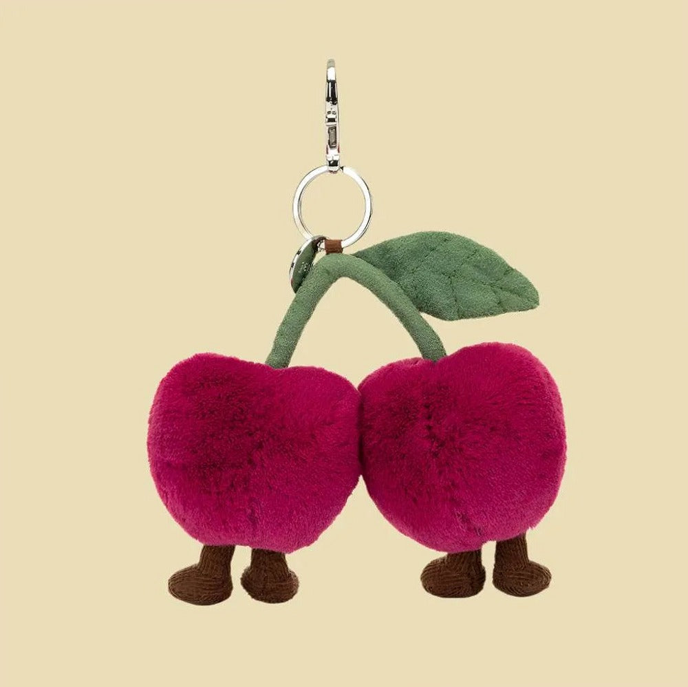 Amuseables Cherries Bag Charm