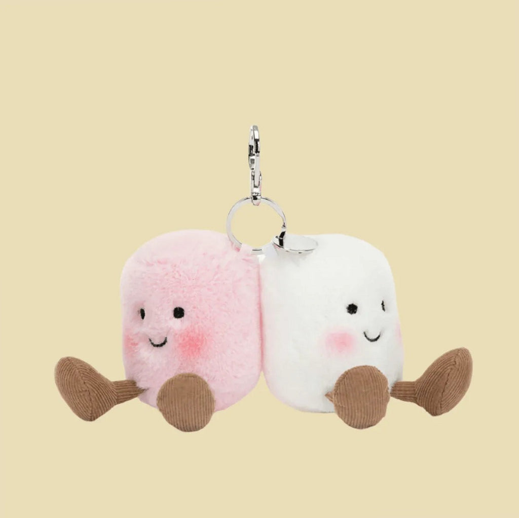 Amuseables Pair of Marshmallows Bag Charm