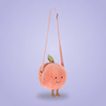 Amuseables Peach Shoulder Bag – soft plush toy