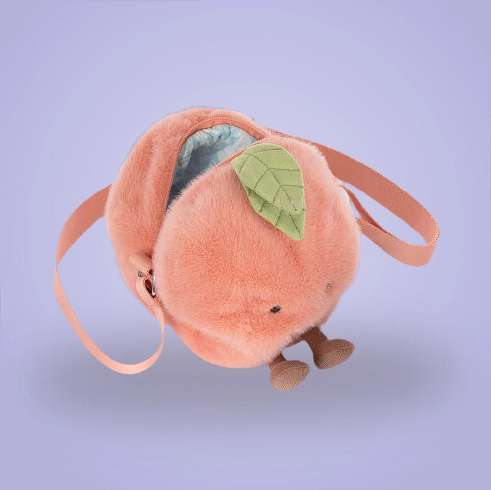Amuseables Peach Shoulder Bag – soft plush toy, view 3