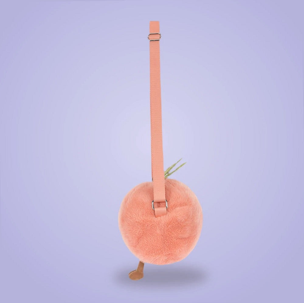 Amuseables Peach Shoulder Bag – soft plush toy, view 4
