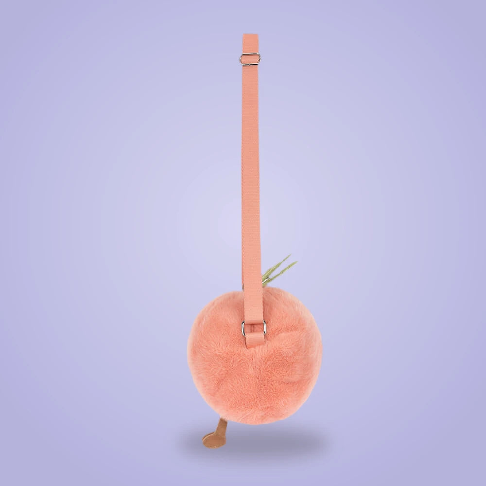 Amuseables Peach Shoulder Bag – soft plush toy, view 4