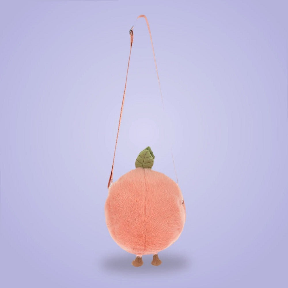 Amuseables Peach Shoulder Bag – soft plush toy, view 5