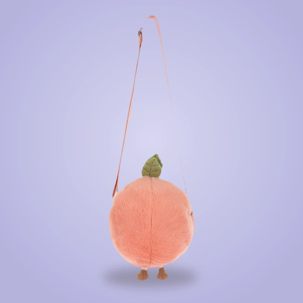 Amuseables Peach Shoulder Bag – soft plush toy, view 5