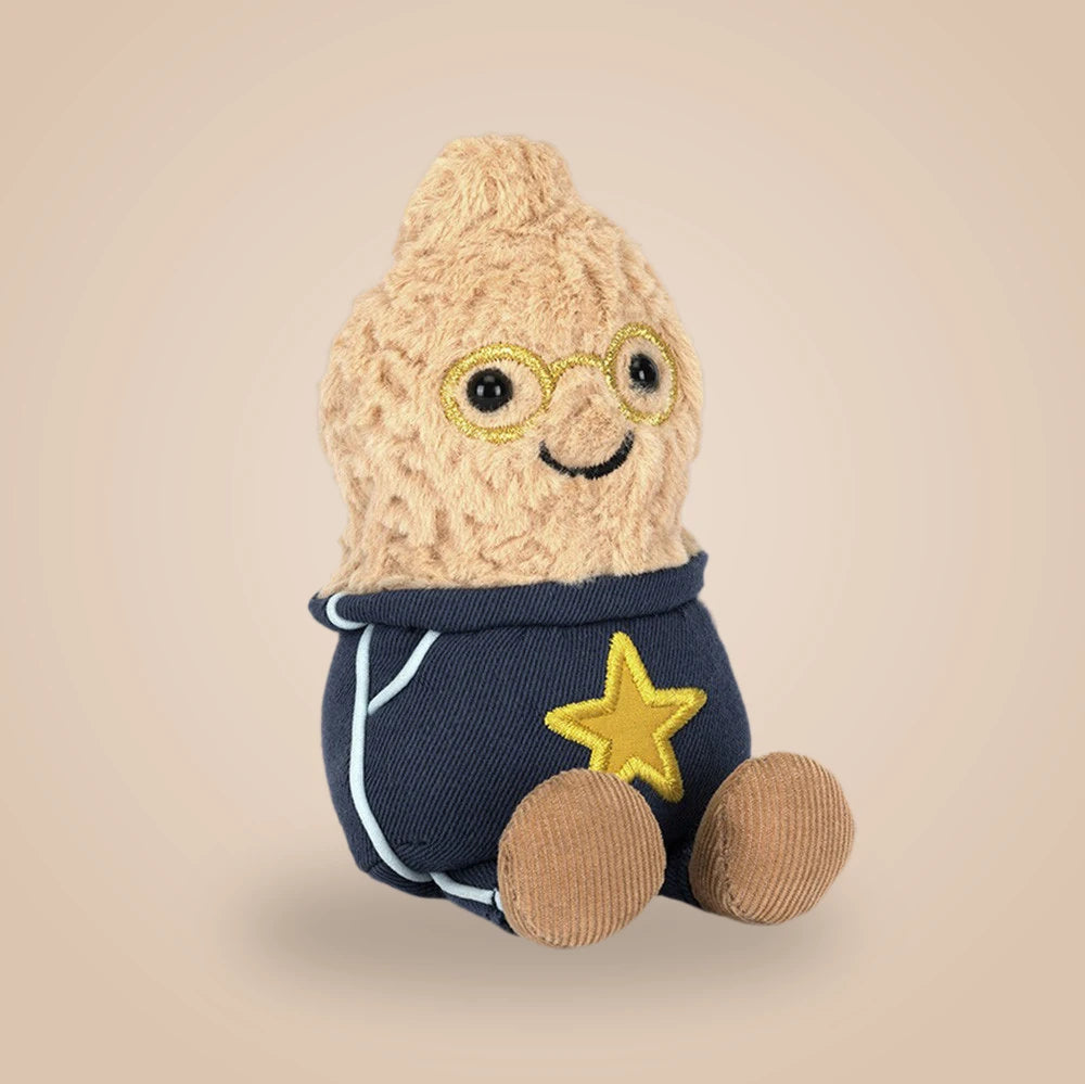 Amuseables Peanut Star Student Outfit – soft plush toy