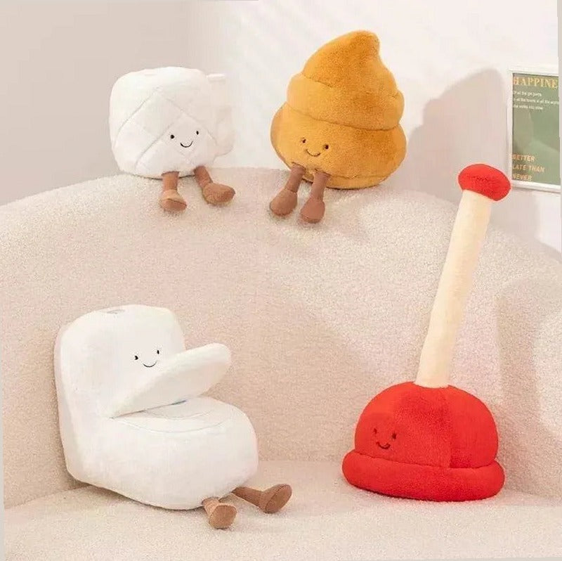 Amuseables Poopy Toilet Family