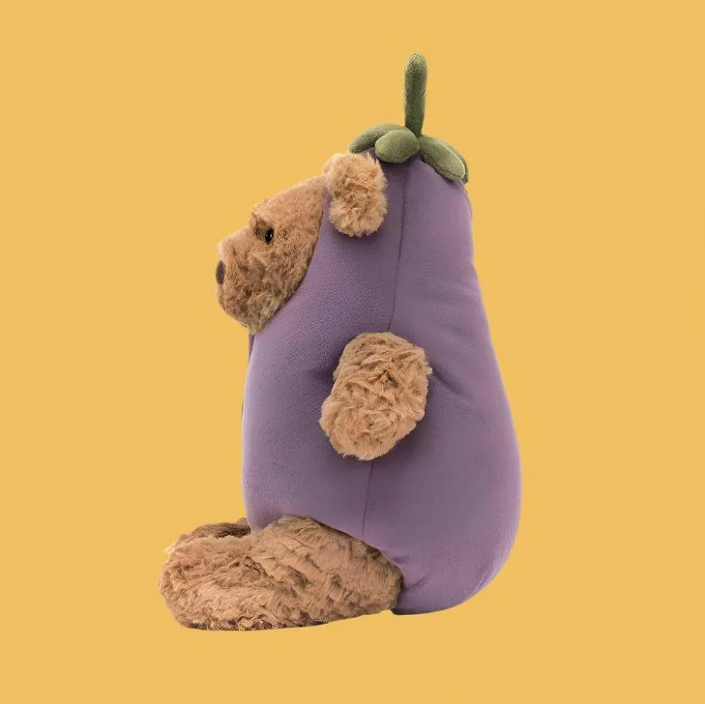 Bartholomew Bear Aubergine