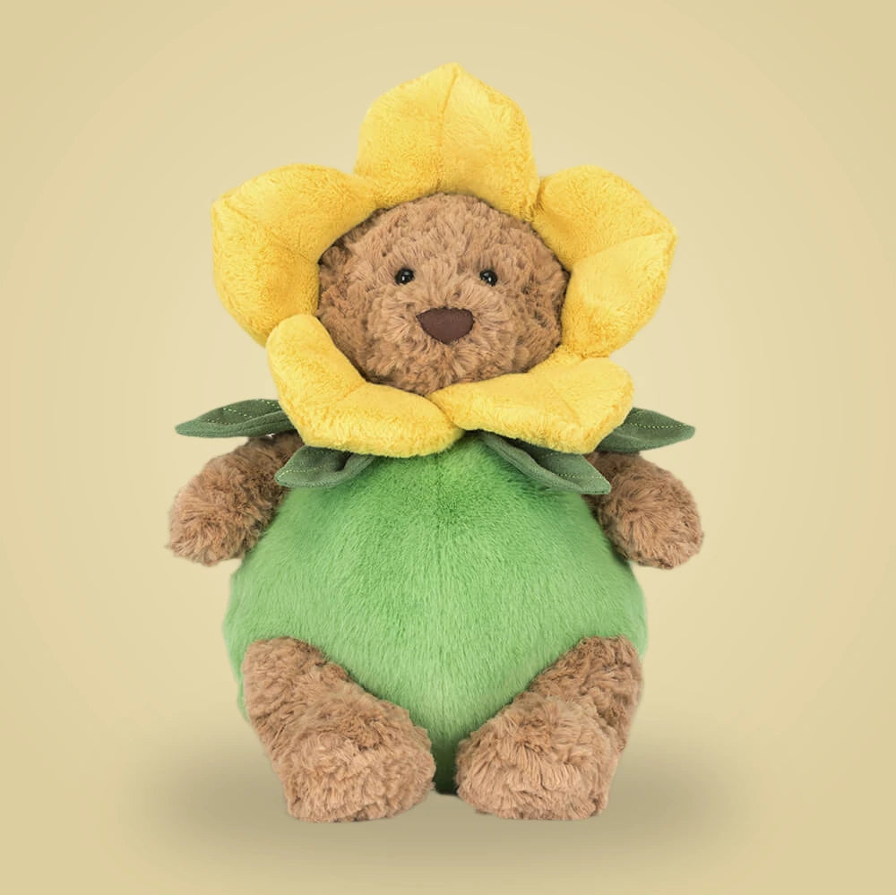 Bartholomew Bear Daffodil Outfit – soft plush toy, view 5