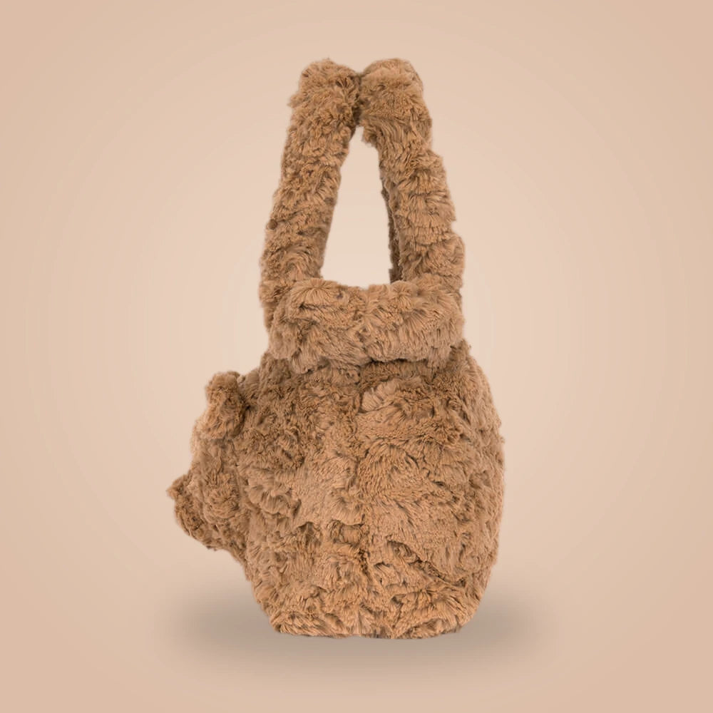 Bartholomew Bear Handbag – soft plush toy, view 2