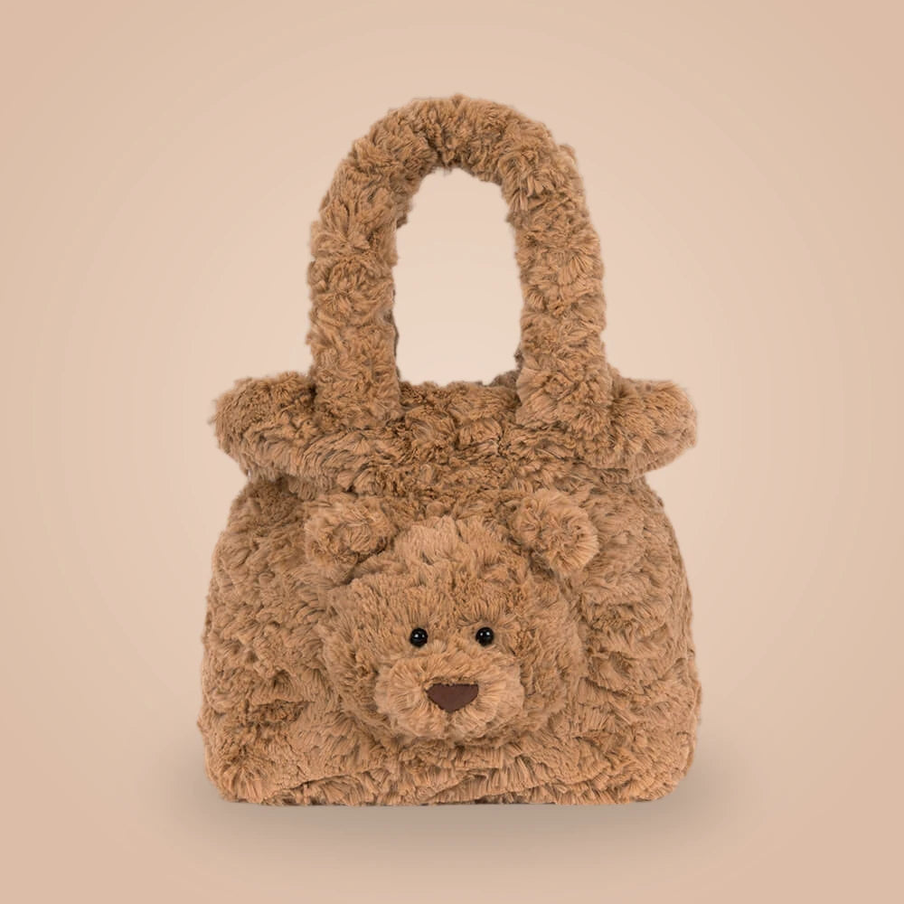 Bartholomew Bear Handbag – soft plush toy, view 4