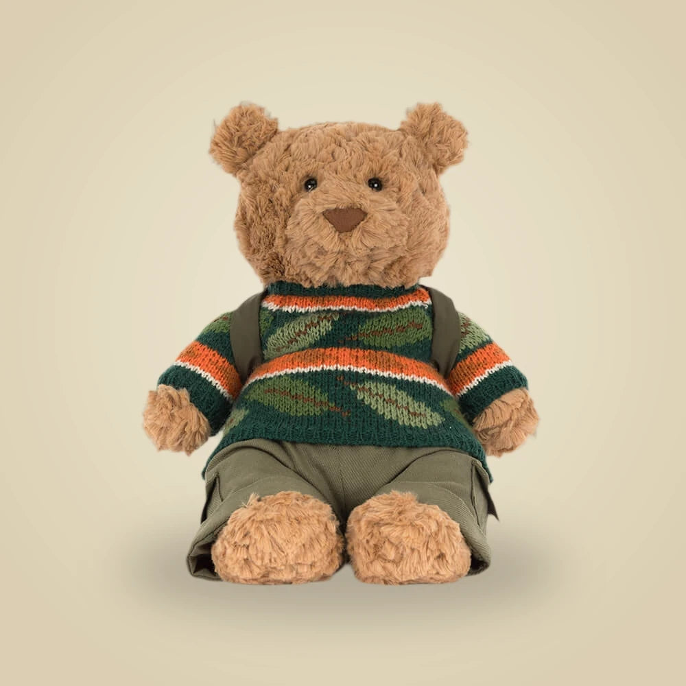 Bartholomew Bear Hiking Outfit – soft plush toy