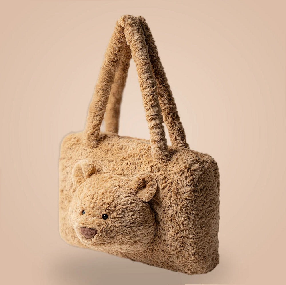 Bartholomew Bear Tote Bag – soft plush toy, view 2