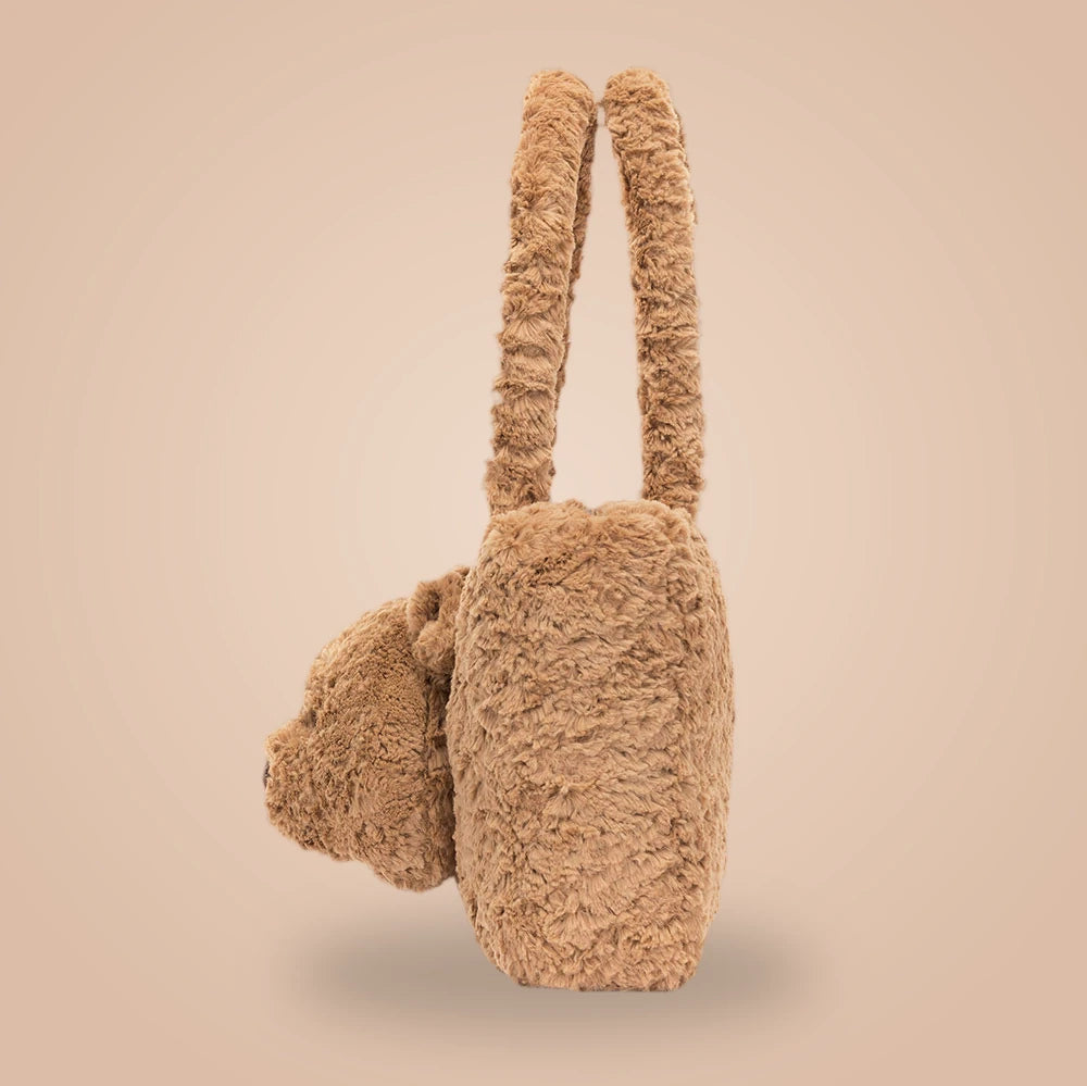 Bartholomew Bear Tote Bag – soft plush toy, view 3