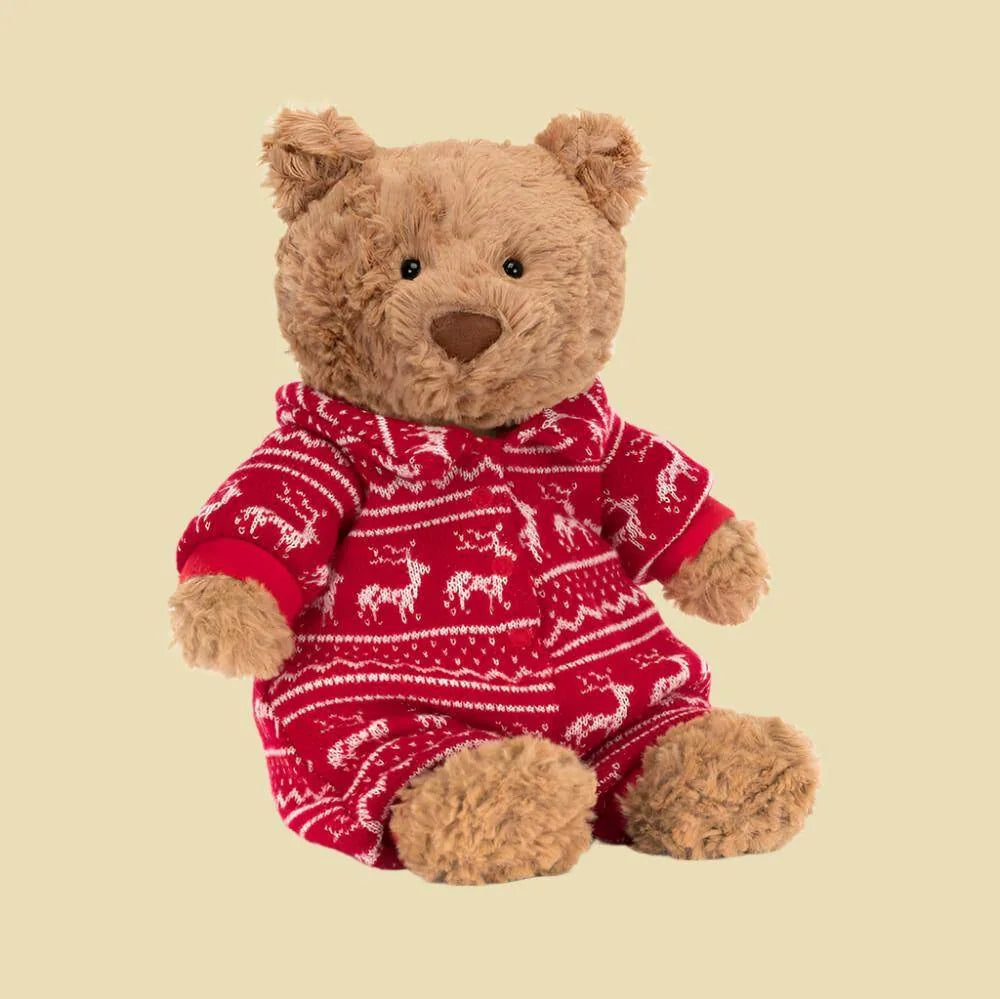 Bartholomew Bear Winter Pyjamas