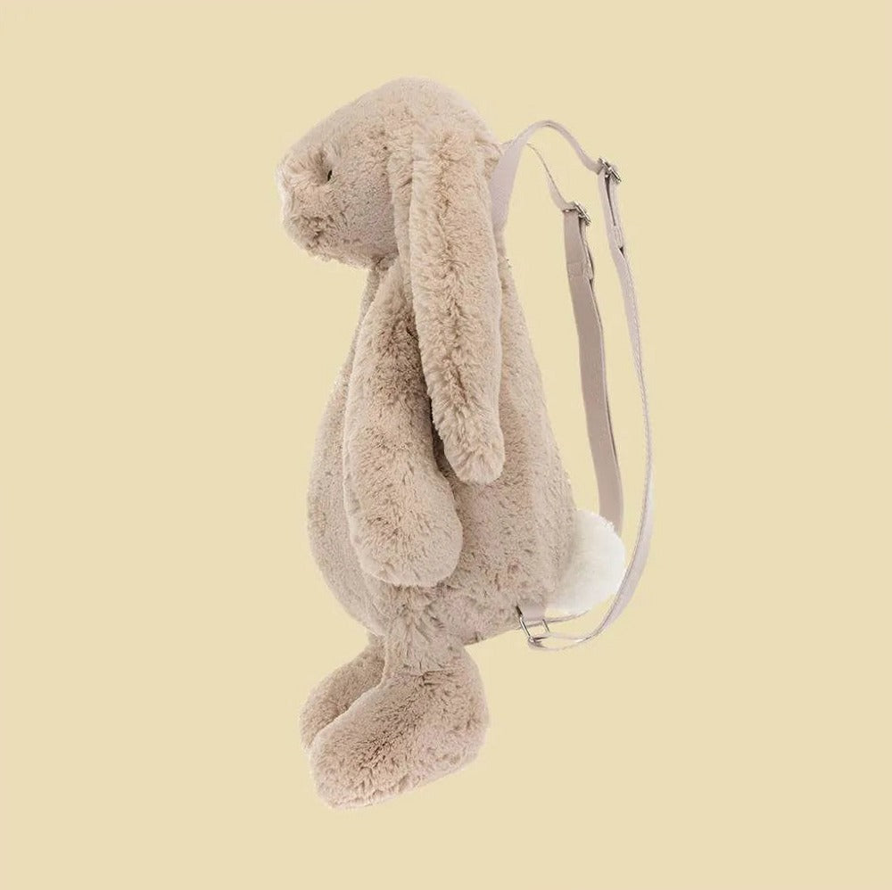 Bashful Beige Bunny Backpack