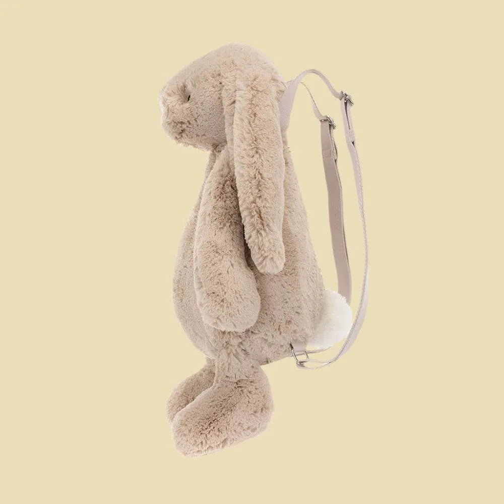 Bashful Beige Bunny Backpack