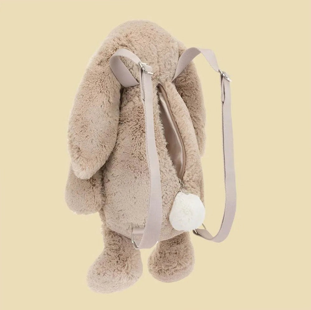 Bashful Beige Bunny Backpack