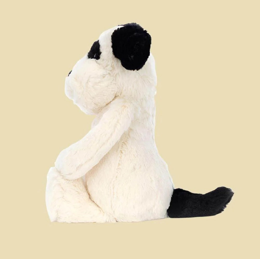 Bashful Black & Cream Puppy