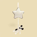 Bashful Black & Cream Puppy Musical Pull