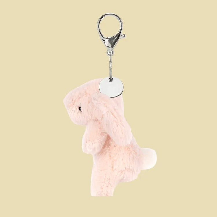 Bashful Bunny Blush Bag Charm
