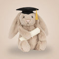 Bashful Bunny Graduation Outfit – soft plush toy