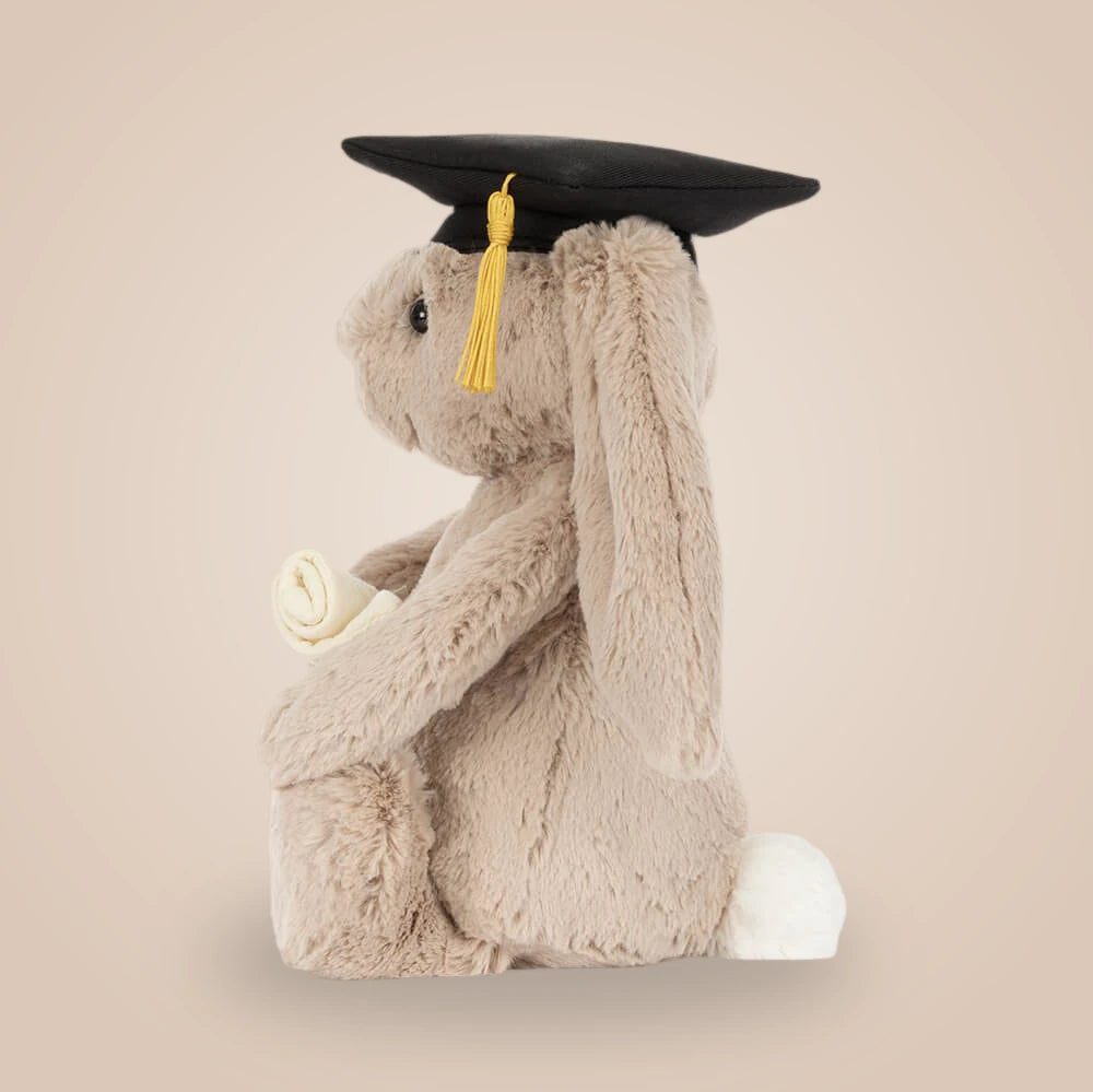 Bashful Bunny Graduation Outfit – soft plush toy, view 2
