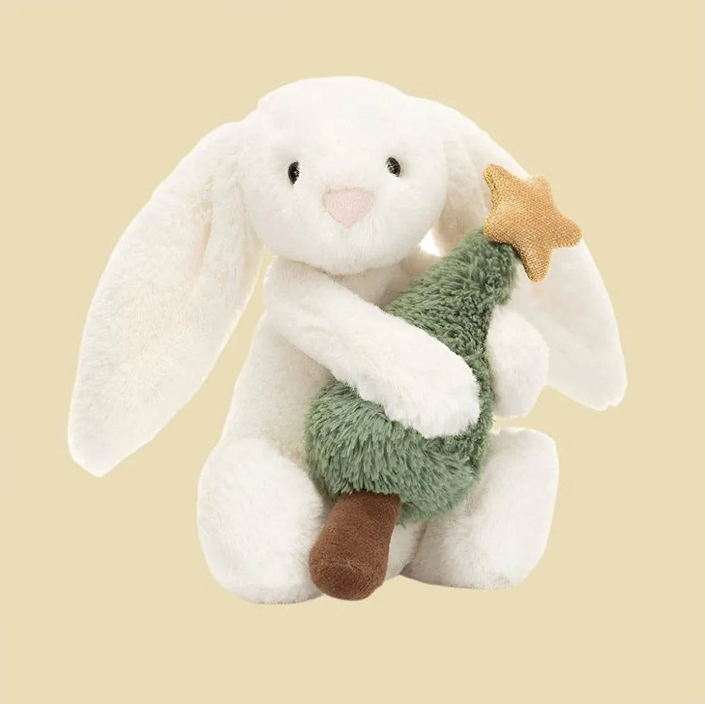 Bashful Bunny with Christmas Tree – Belgravia Boutique ER