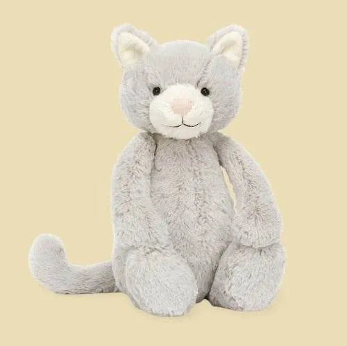 Bashful Grey Kitty