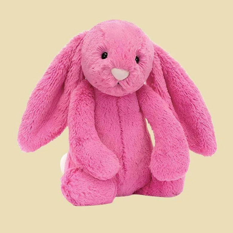 Bashful Hot Pink Bunny