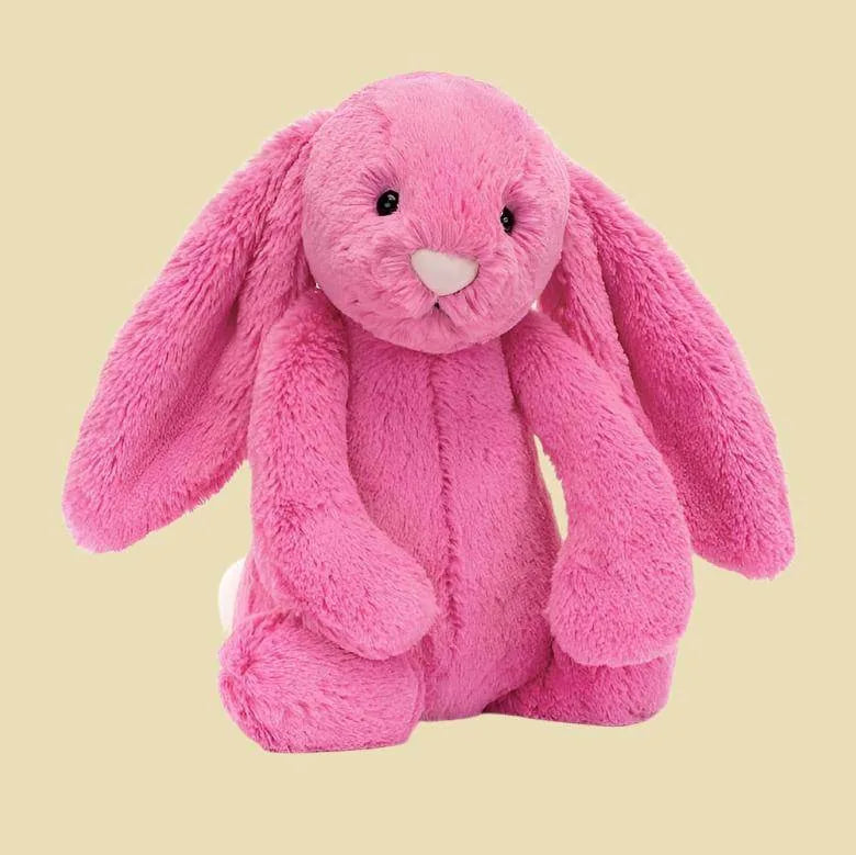 Bashful Hot Pink Bunny