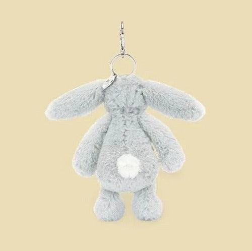 Bashful Silver Bunny Bag Charm