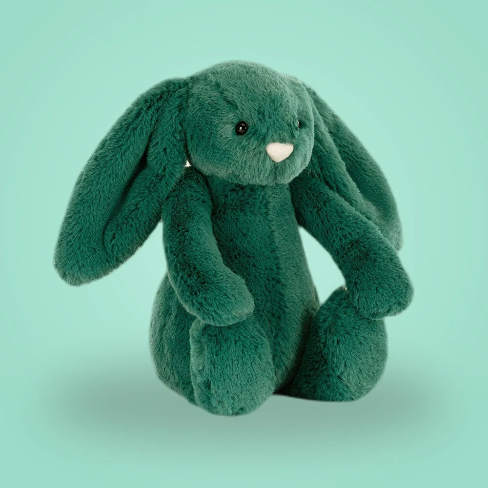 Bashful Teal Bunny – soft plush toy