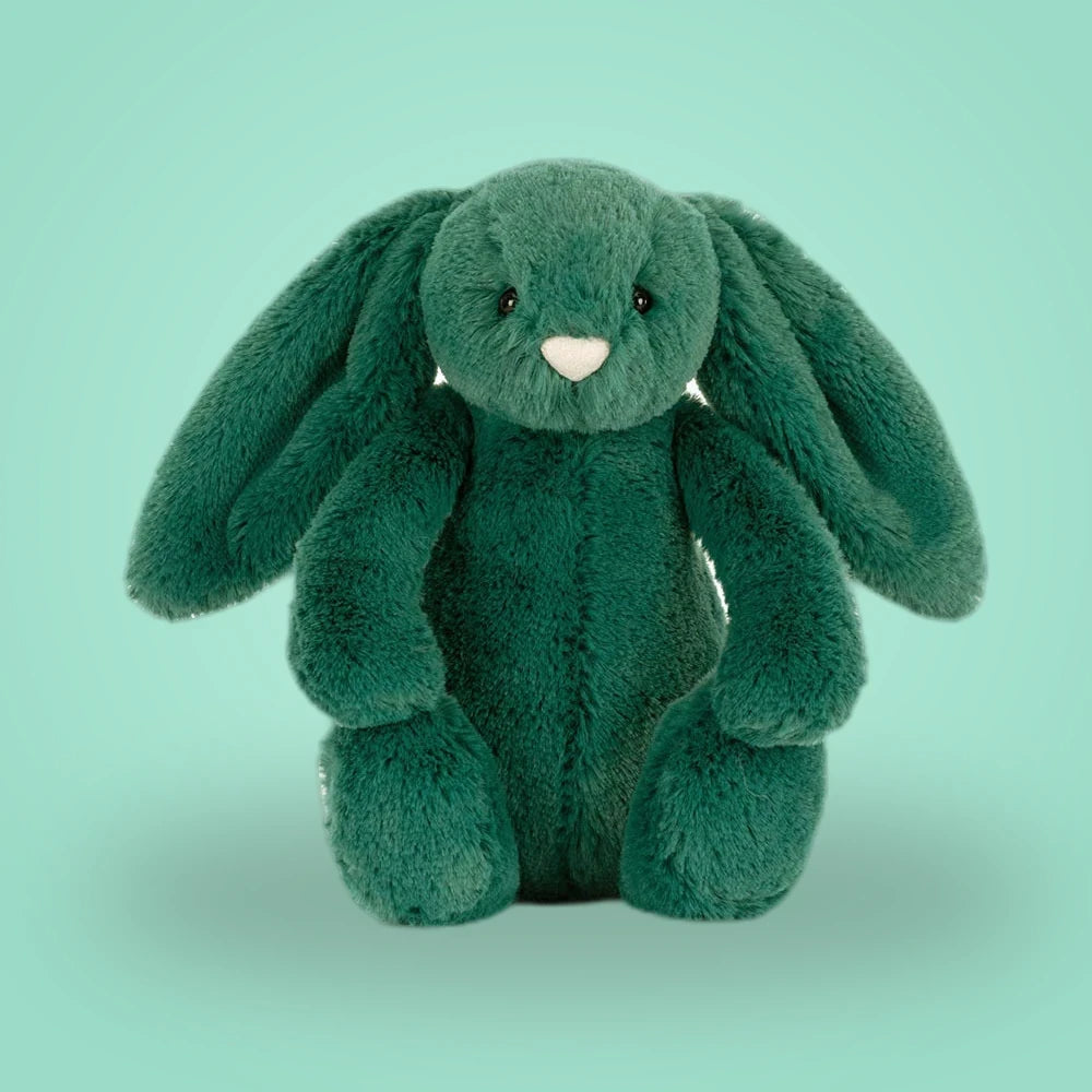 Bashful Teal Bunny – soft plush toy
