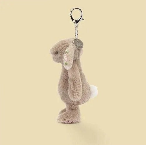 Blossom Beige Bunny 'Petal' Bag Charm