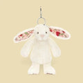 Blossom Cream Bunny 'Berry' Bag Charm