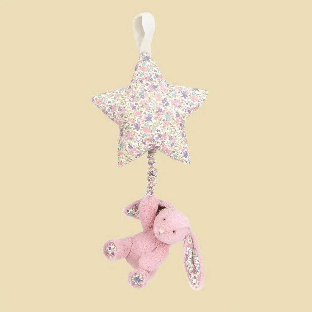 Blossom Tulip Bunny Star Musical Pull