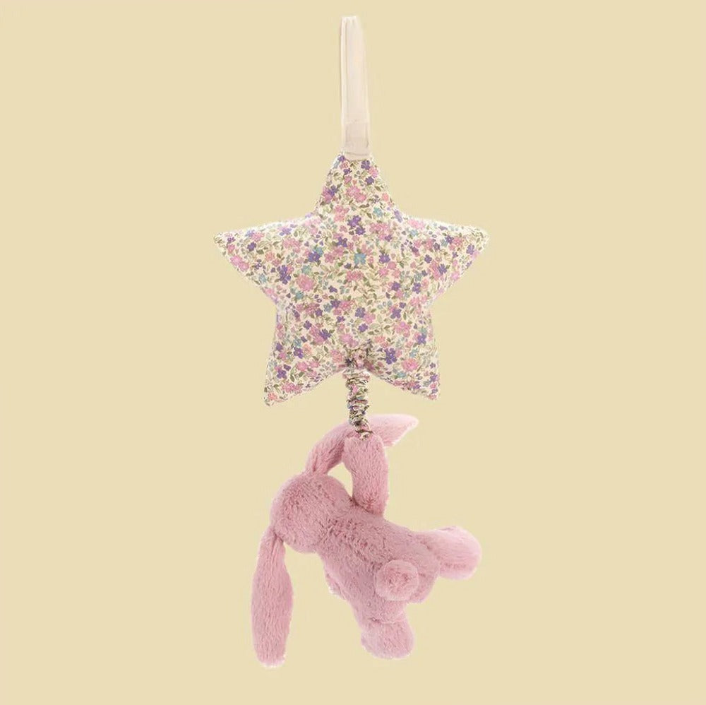 Blossom Tulip Bunny Star Musical Pull