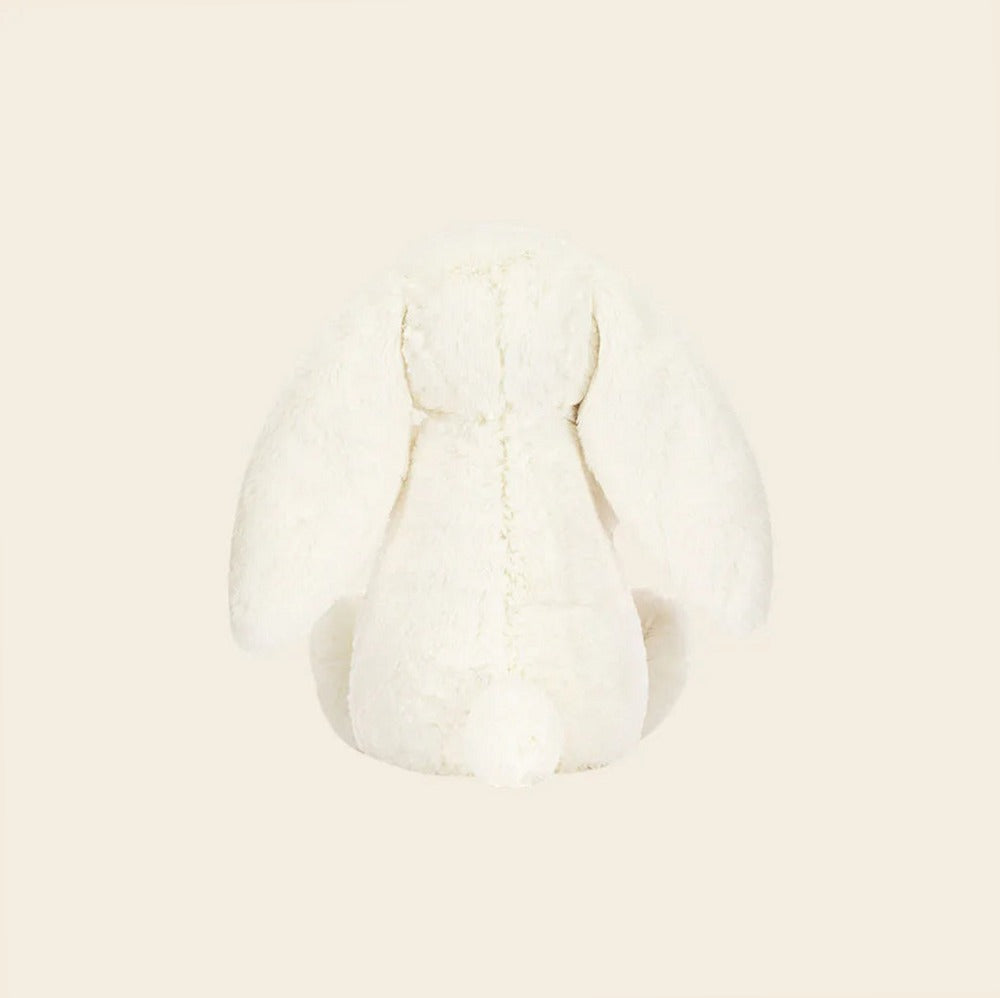 Cream Bunny with Rose