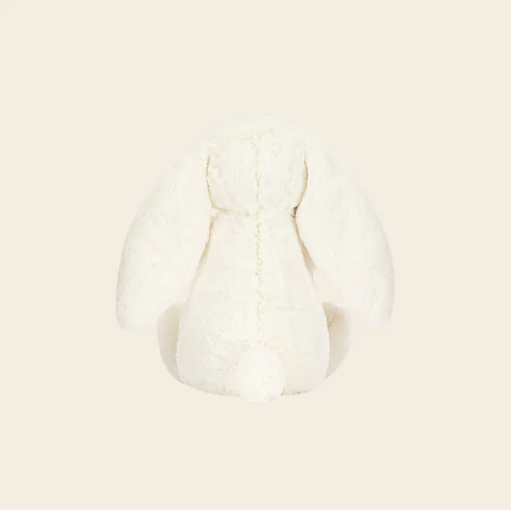 Cream Bunny with Rose