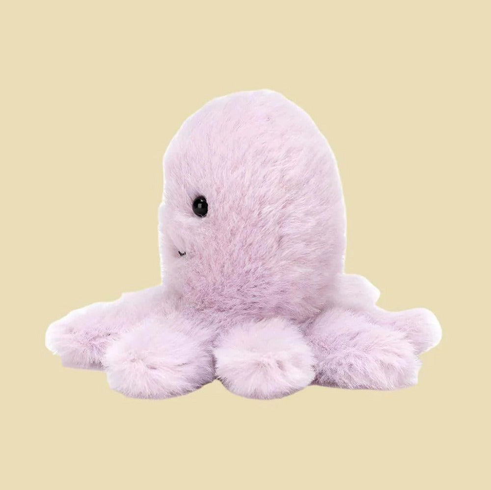 Fluffy Octopus Bag Charm