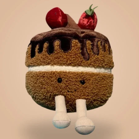 Glacy Chocolate Cake – soft plush toy