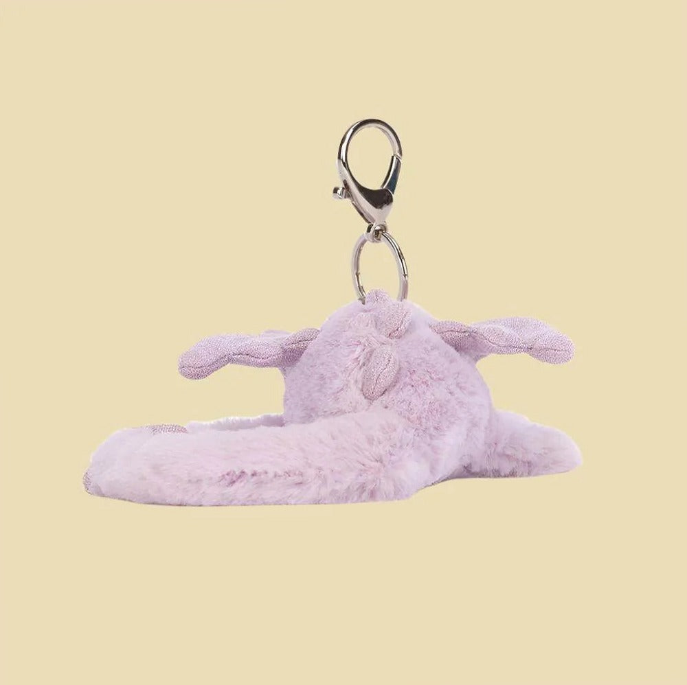 Lavender Dragon Bag Charm