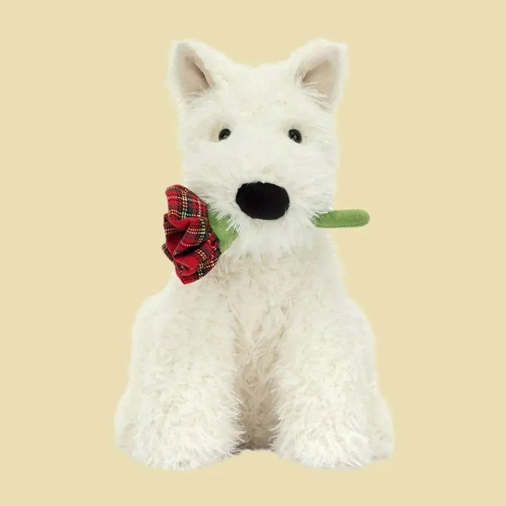 Munro Scottie Dog Valentines Rose