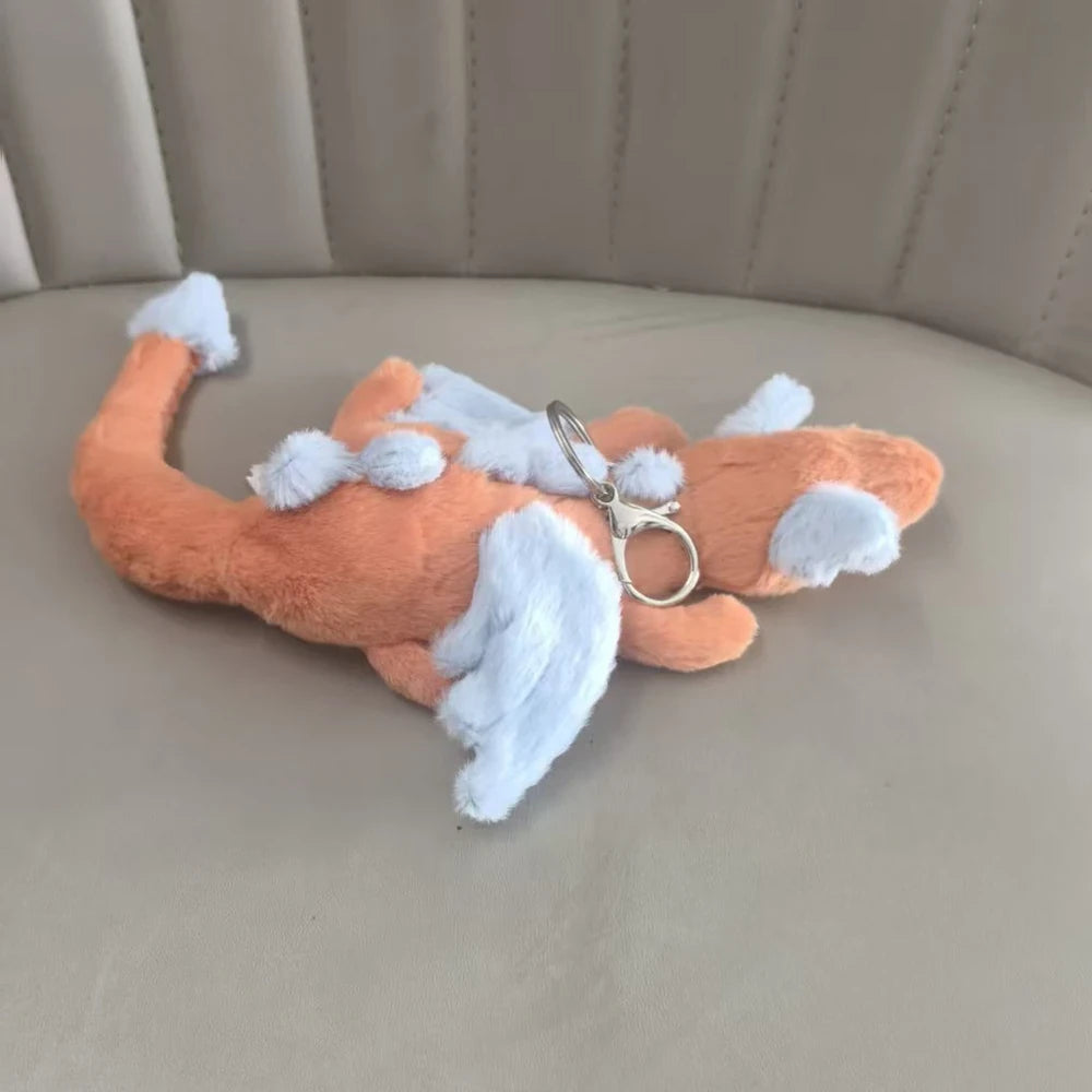 Persimmon Dragon Bag Charm – soft plush toy
