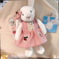 Pink Cherry Dress Set – Sakura - Inspired Dress & Hair Clip (for Bashful Bunny Medium)