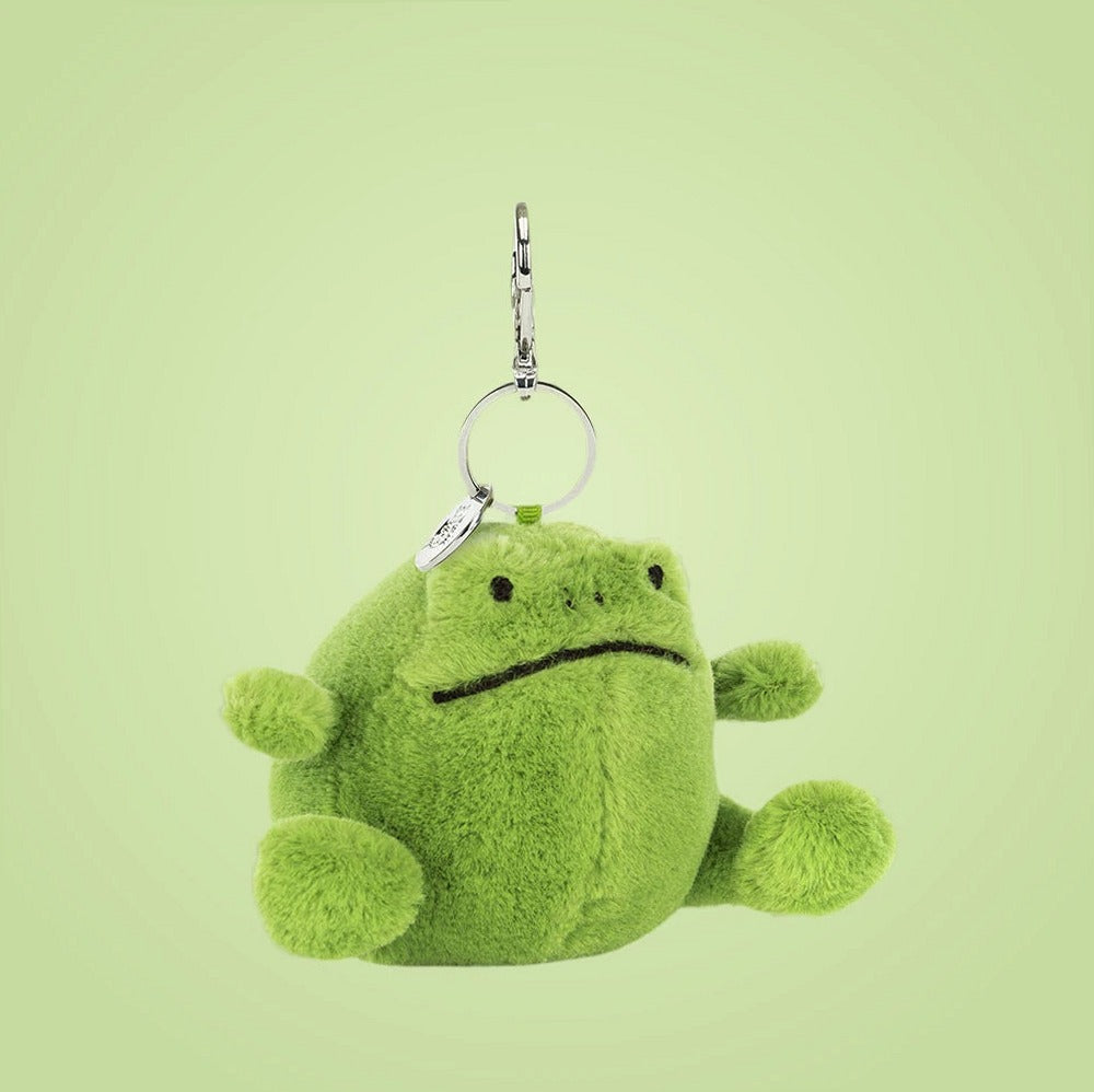 Ricky Rain Frog Bag Charm – soft plush toy