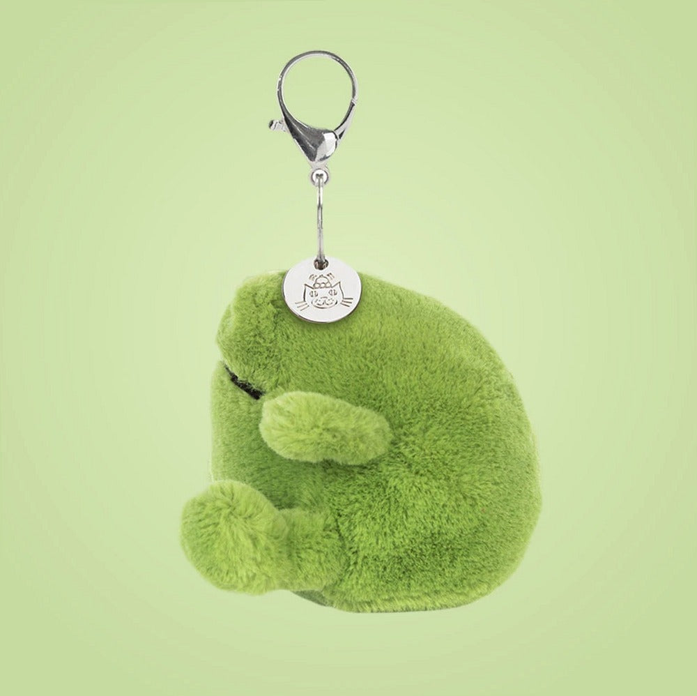 Ricky Rain Frog Bag Charm – soft plush toy, view 2