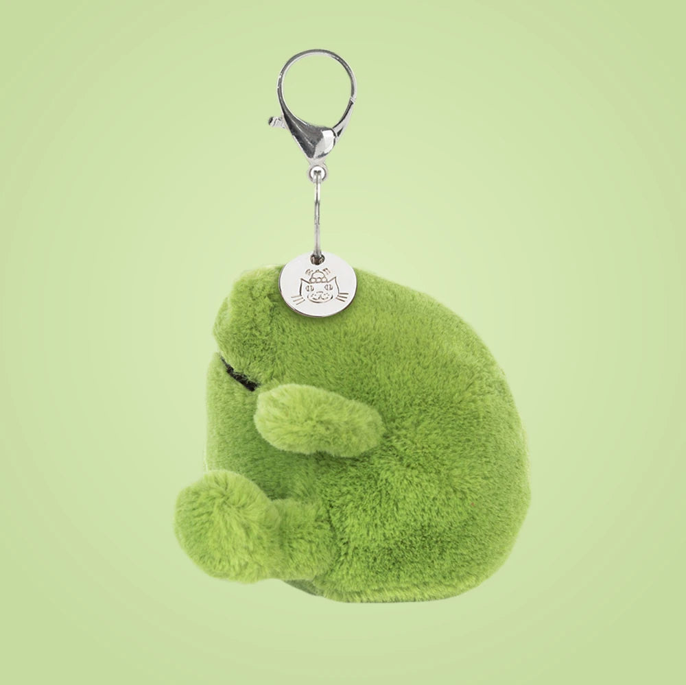 Ricky Rain Frog Bag Charm – soft plush toy, view 2
