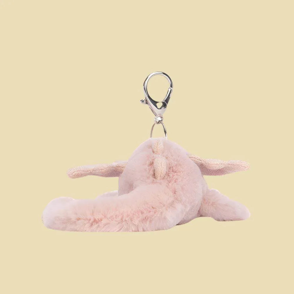 Rose Dragon Bag Charm